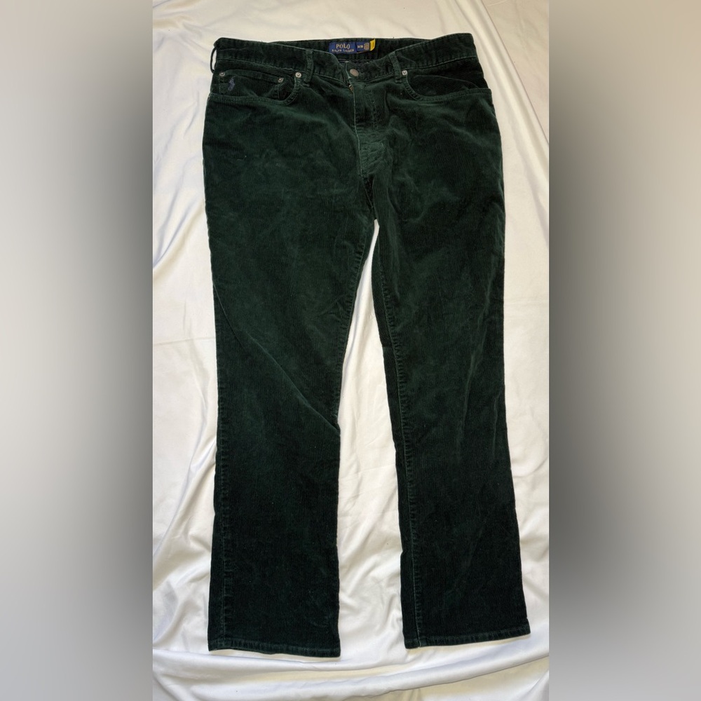 Ralph Lauren Forest Green Corduroy Pants